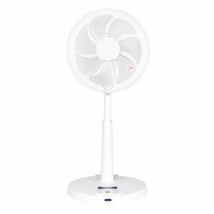 ブリッサ BFDU707WH 3D首振りDCリビング扇風機 DCモーター搭載 上下・左右3D立体首振り 音声ガイド 7枚羽根 リモコン付き ホワイト