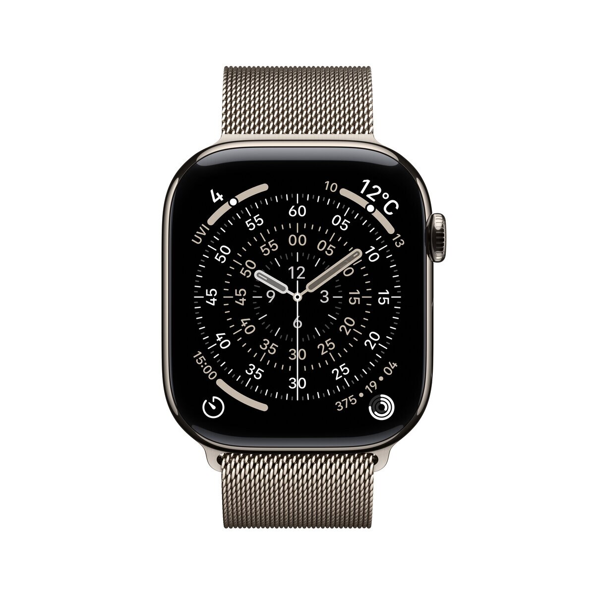 Apple Watch S11 Cellular 46mmナチュラルチタニウムケース