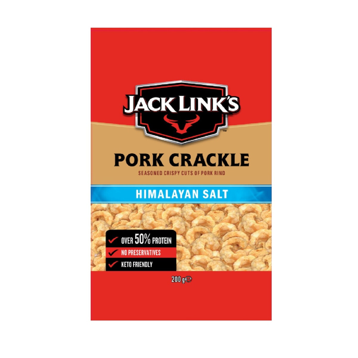ジャックリンクス ポーククラックル 豚皮チップス 200g