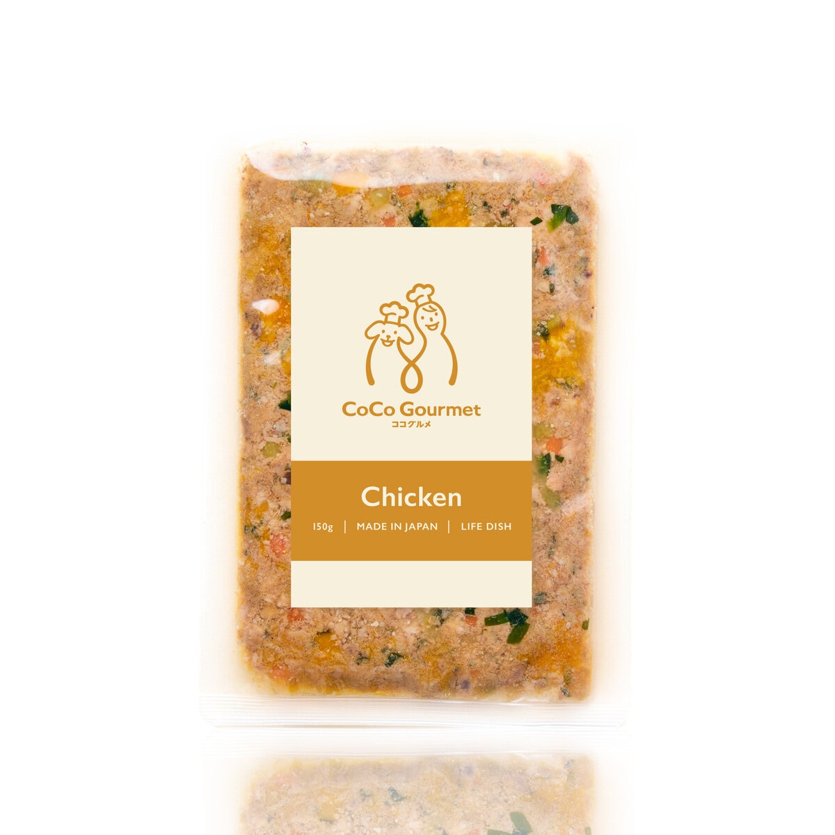 【冷凍】ココグルメ チキン (愛犬用) 150g x 8パック