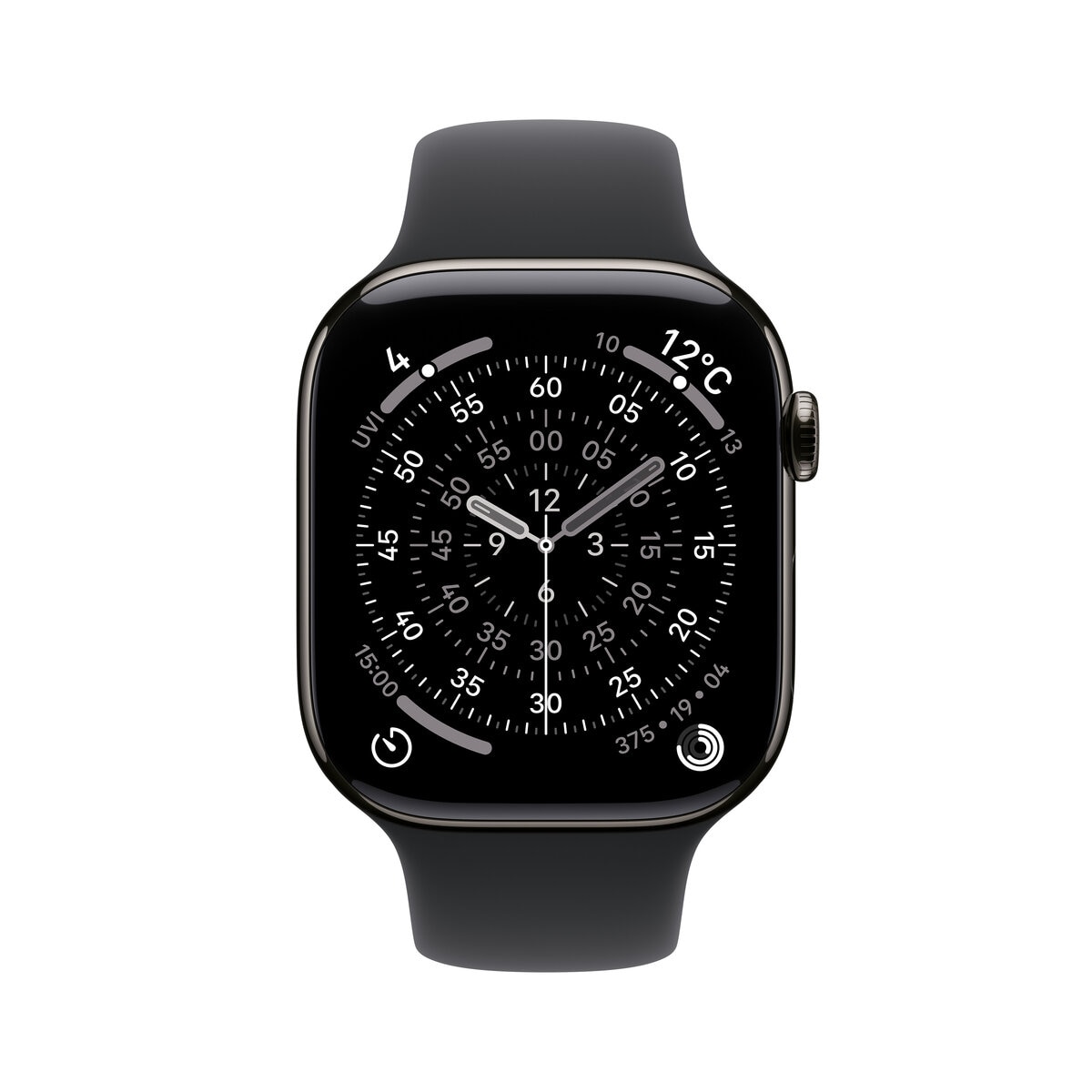 Apple Watch S11 Cellular 46mmスレートチタニウムケース