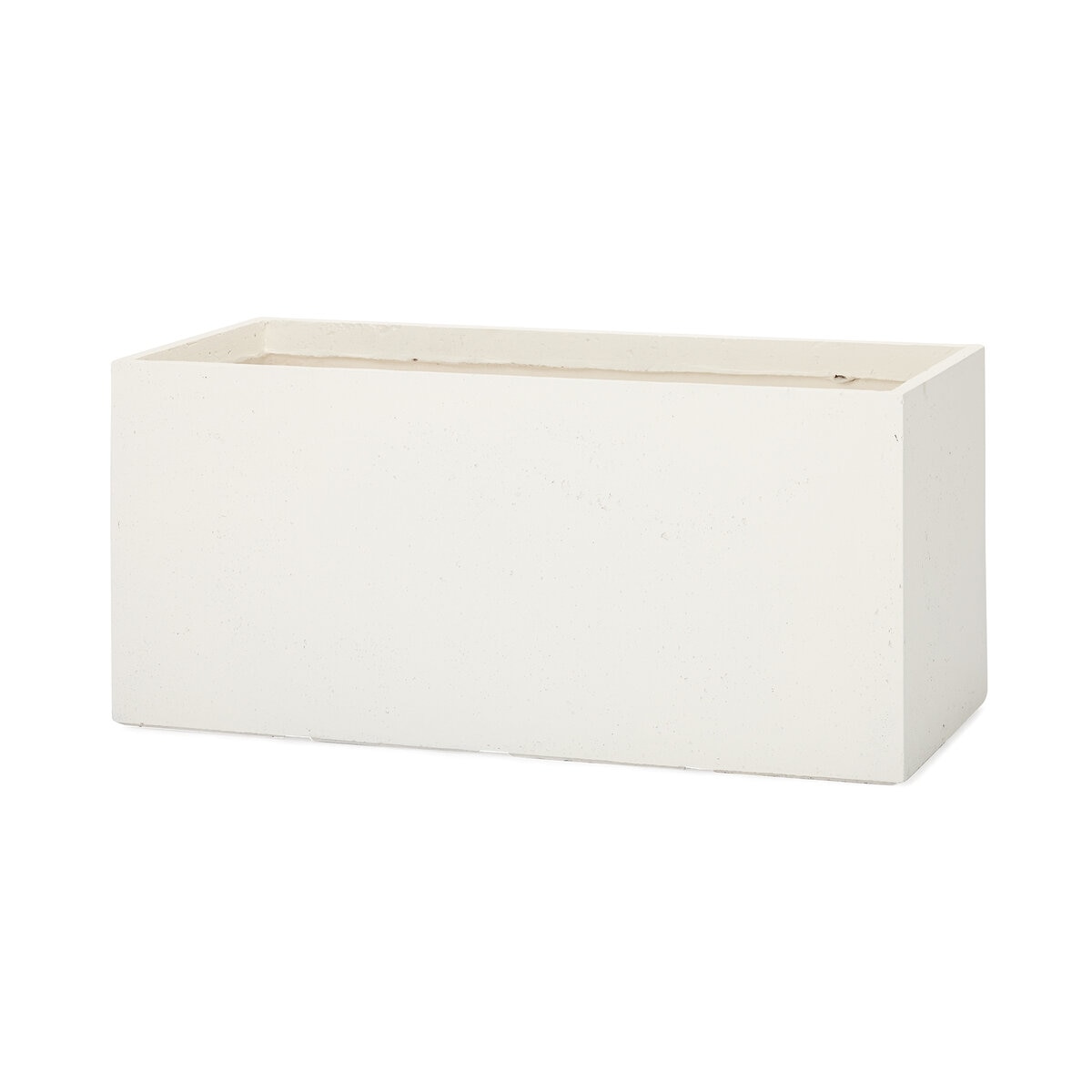 ラムダ 長角プランター S 60 x 30 x 30 cm ホワイト