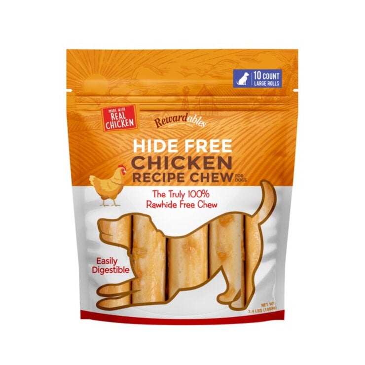 Rewardables ハイドフリー チキンレシピチュー 1.08kg 愛犬用