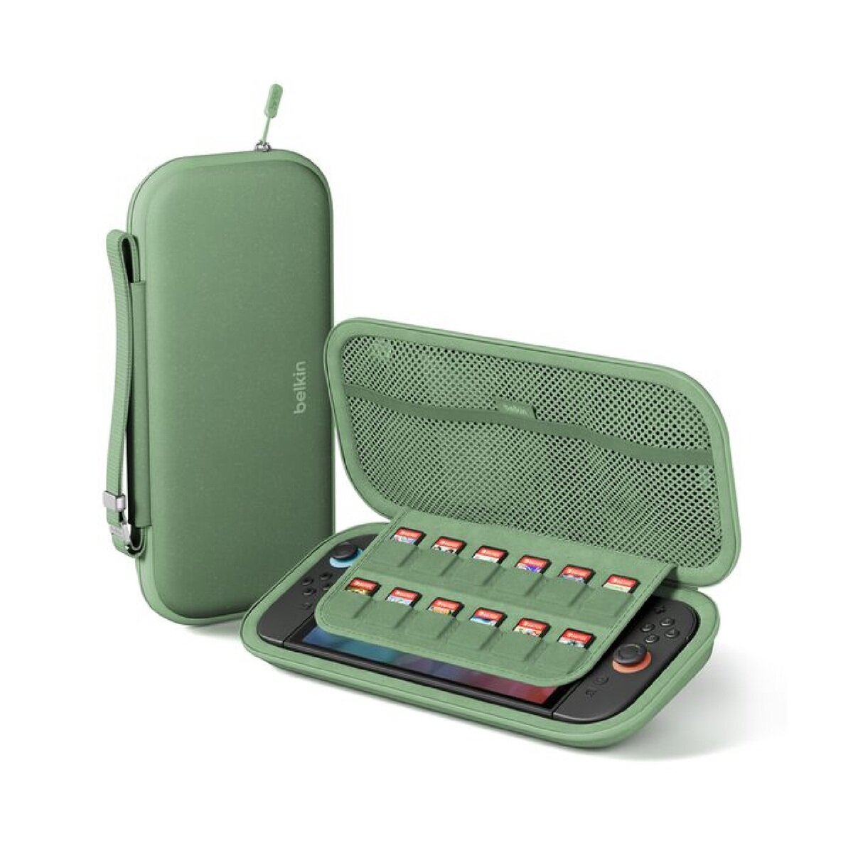 Belkin Nintendo Switch2 用 トラベル用ゲームカードケース セージ