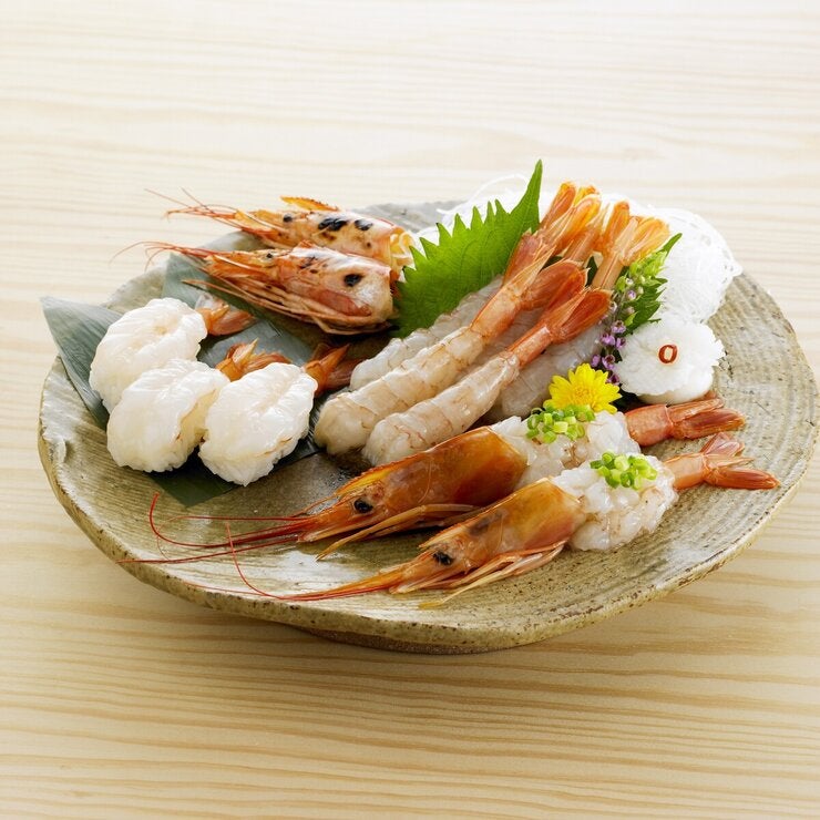 【冷凍】刺身用天然赤海老 4kg