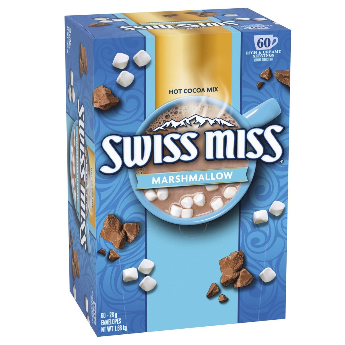 スイスミス ミルクチョコレートココア (マシュマロ入り) 60袋