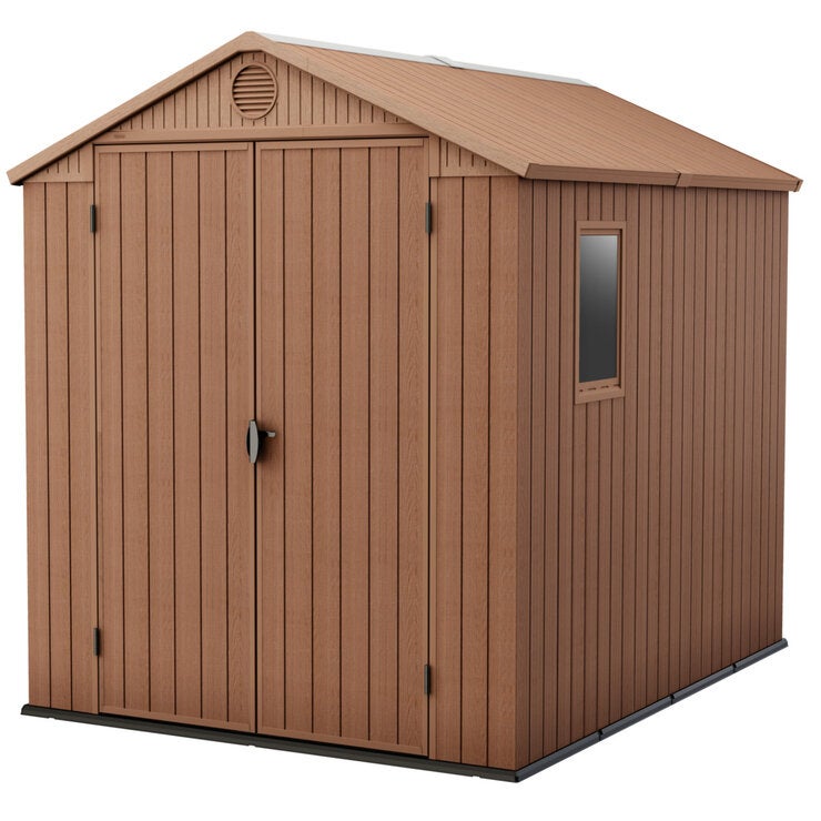 ケター Darwin 6 x 8フィート (1.9 x 2.4m) 屋外物置