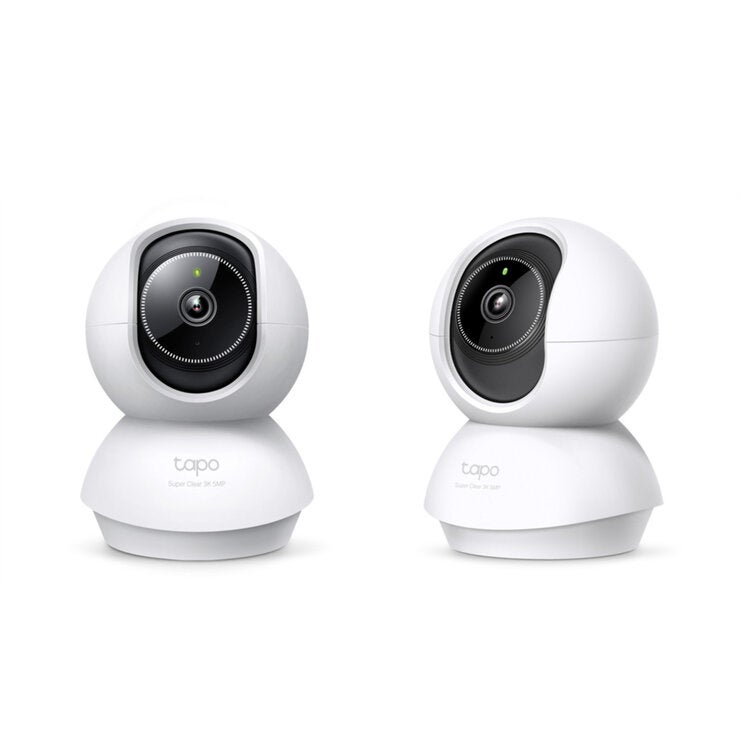 TP-Link Tapo 3K, 5MP 屋内カメラ ホームカメラ ペットカメラ 夜間撮影 通話 パン/チルト メーカー保証3年 Tapo C230 2個セット