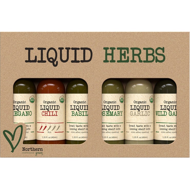 Northern Greens オーガニックリキッドハーブ セット 40ml x 6