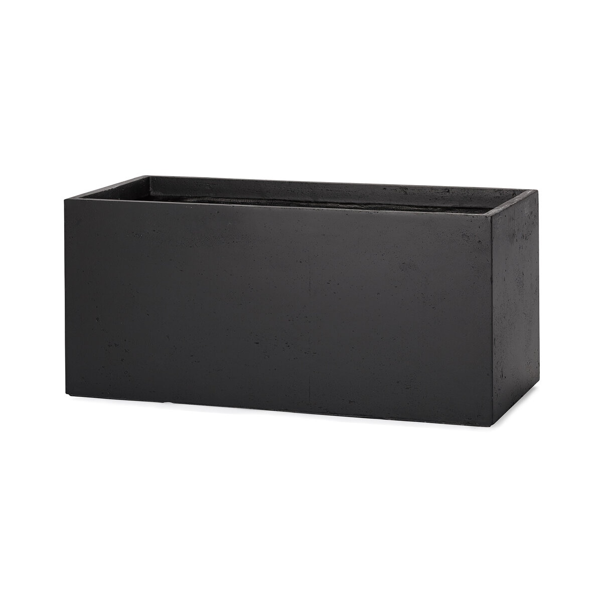ラムダ 長角プランター S 60 x 30 x 30 cm ブラック