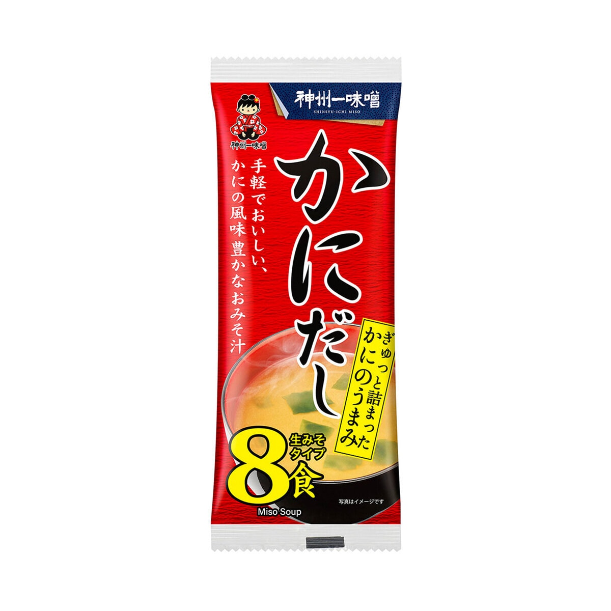 神州一味噌 かにだし 8食 x 12