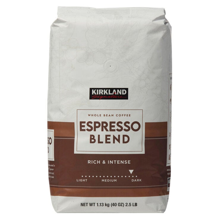 カークランドシグネチャー エスプレッソブレンド コーヒー (豆) 1.13kg