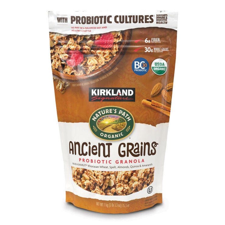 カークランドシグネチャー オーガニック プロバイオティック グラノーラ 1kg