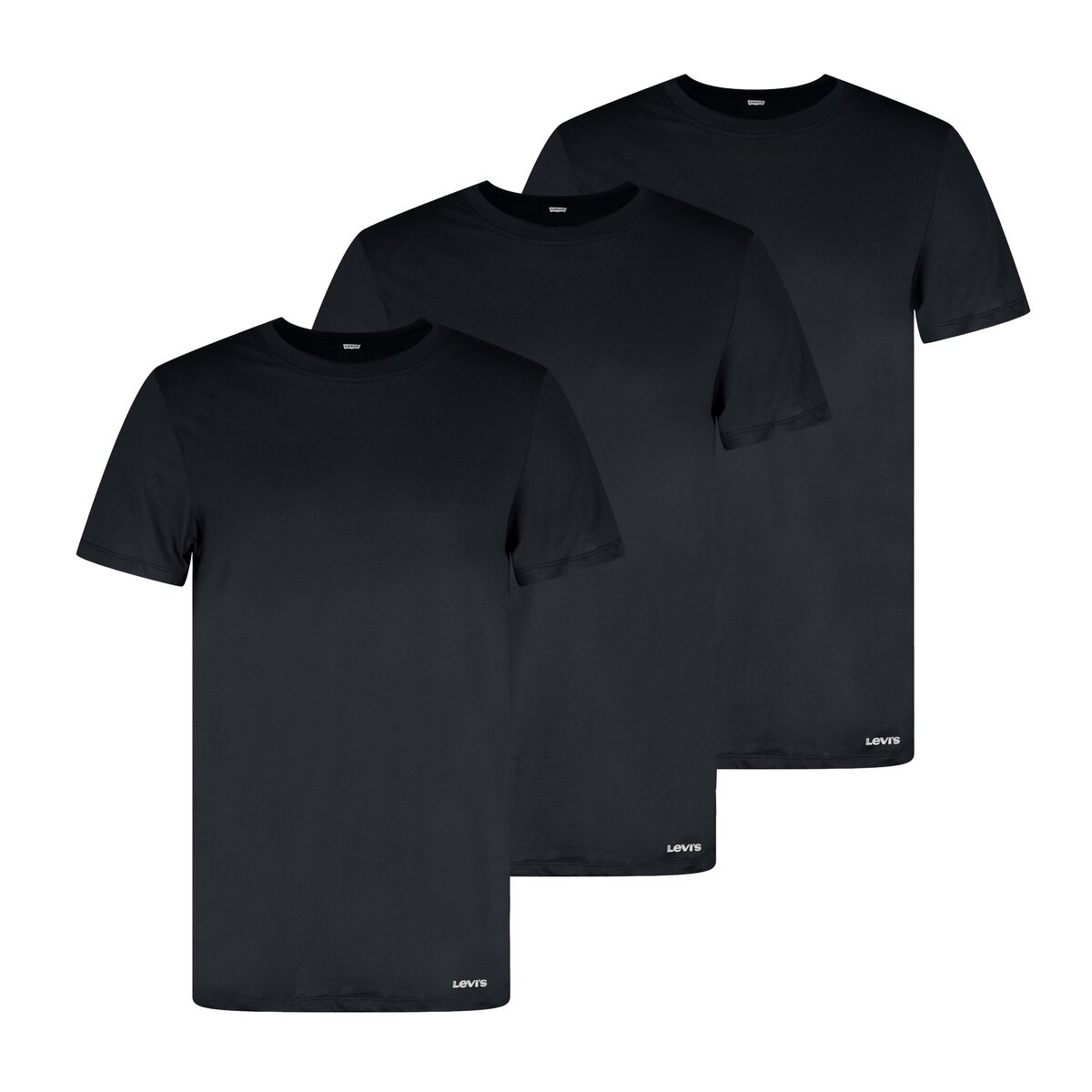 リーバイス メンズ クルーネック Tシャツ 3枚組