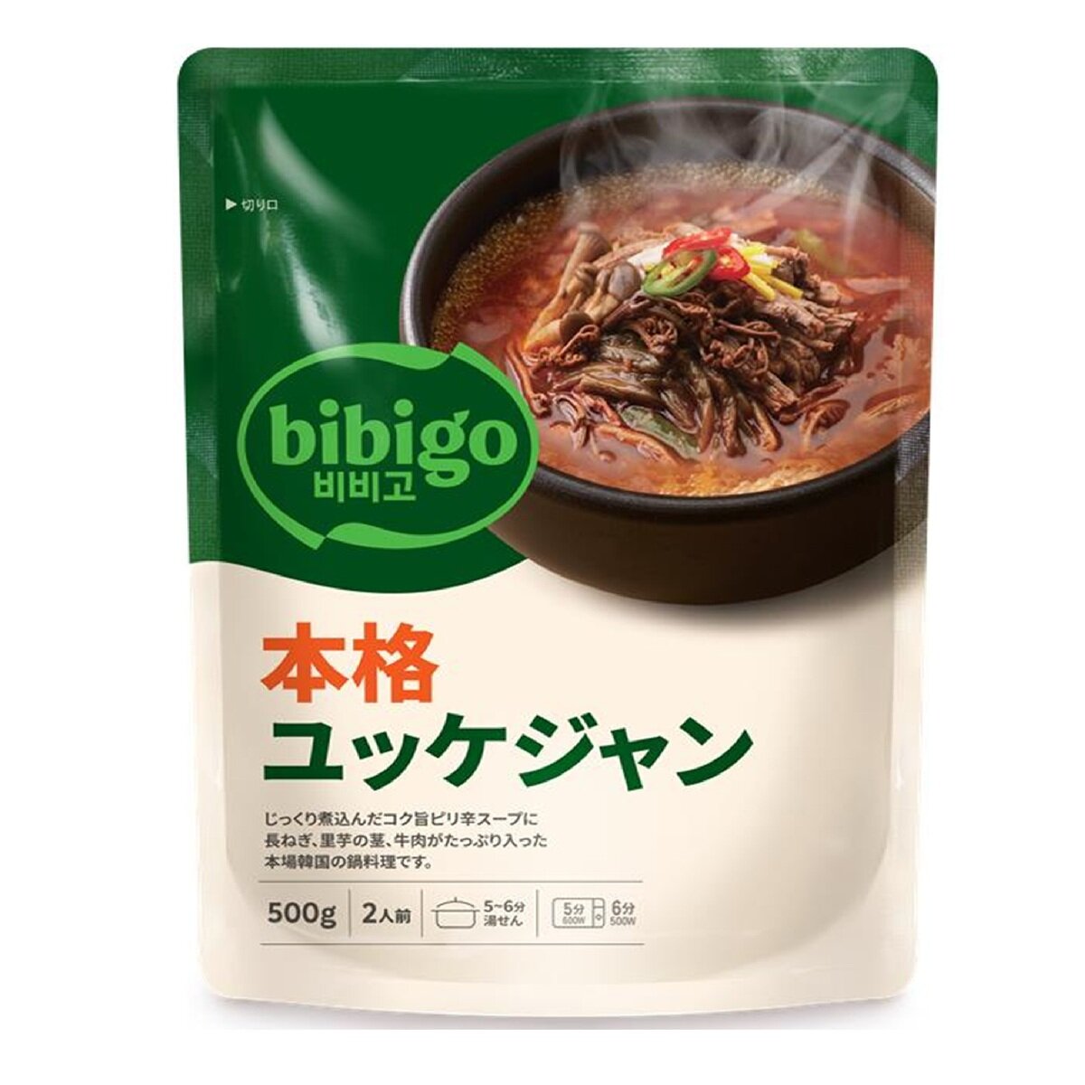 ビビゴ 本格ユッケジャン 500g (2人前) x 18袋