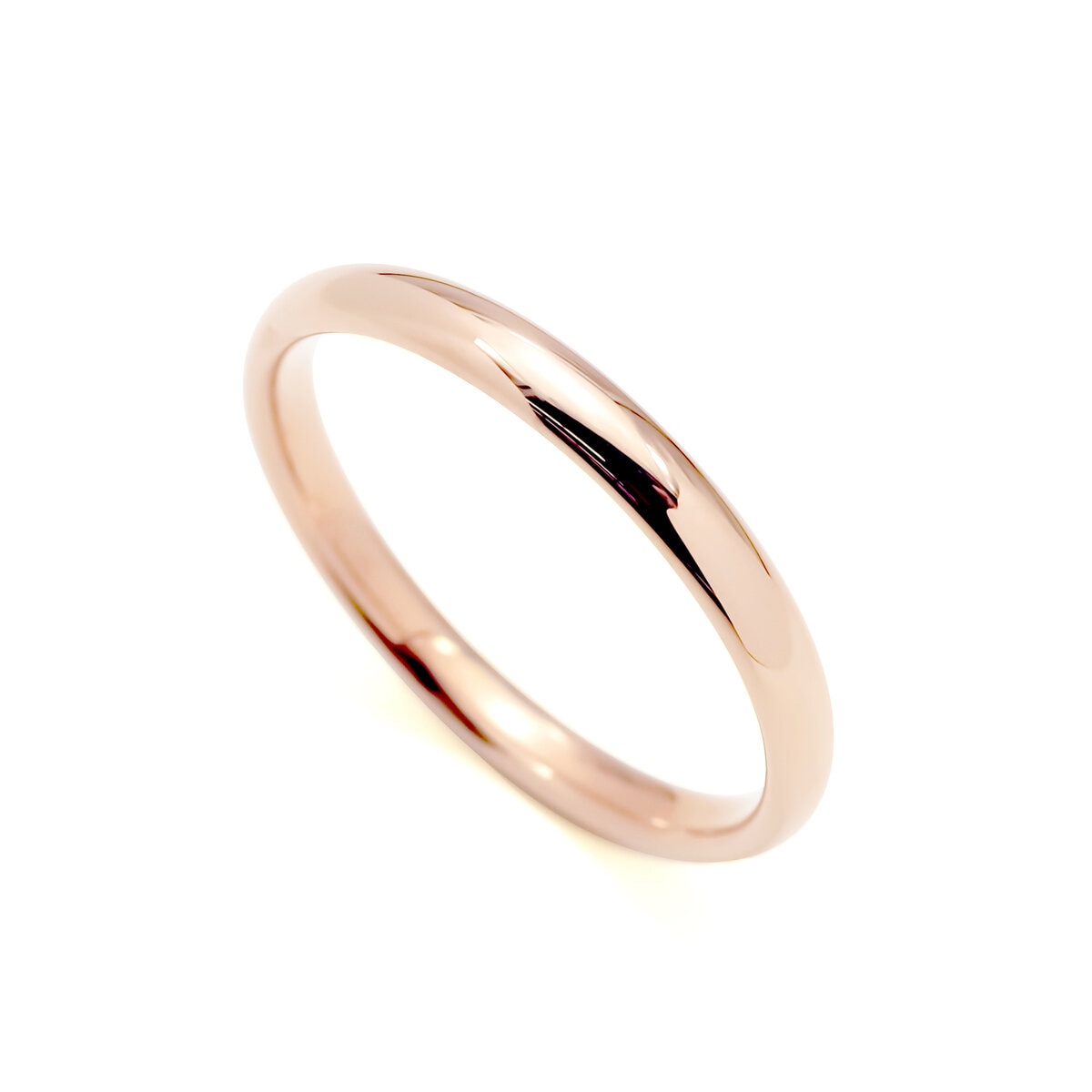 18K ピンクゴールド マリッジリング 3.0mm 3 ~ 21号