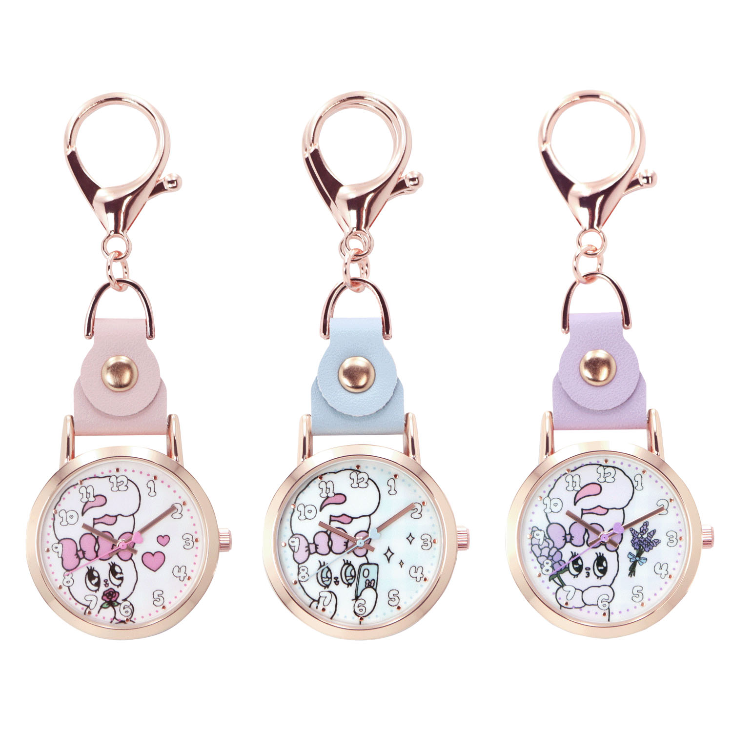 ESTHER BUNNY （エスターバニー）レザーキーチェーンウォッチ