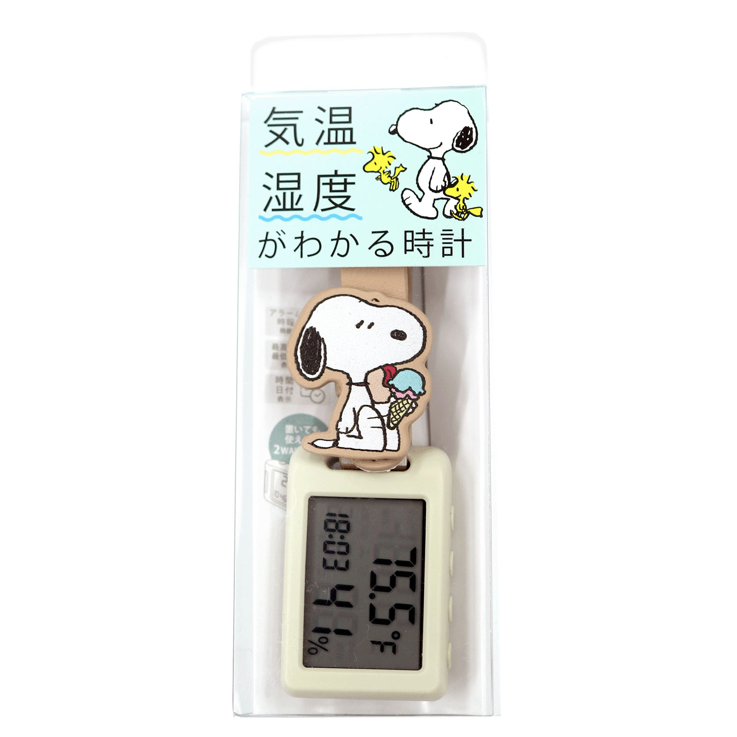 PEANUTS スヌーピー温湿度ウォッチ