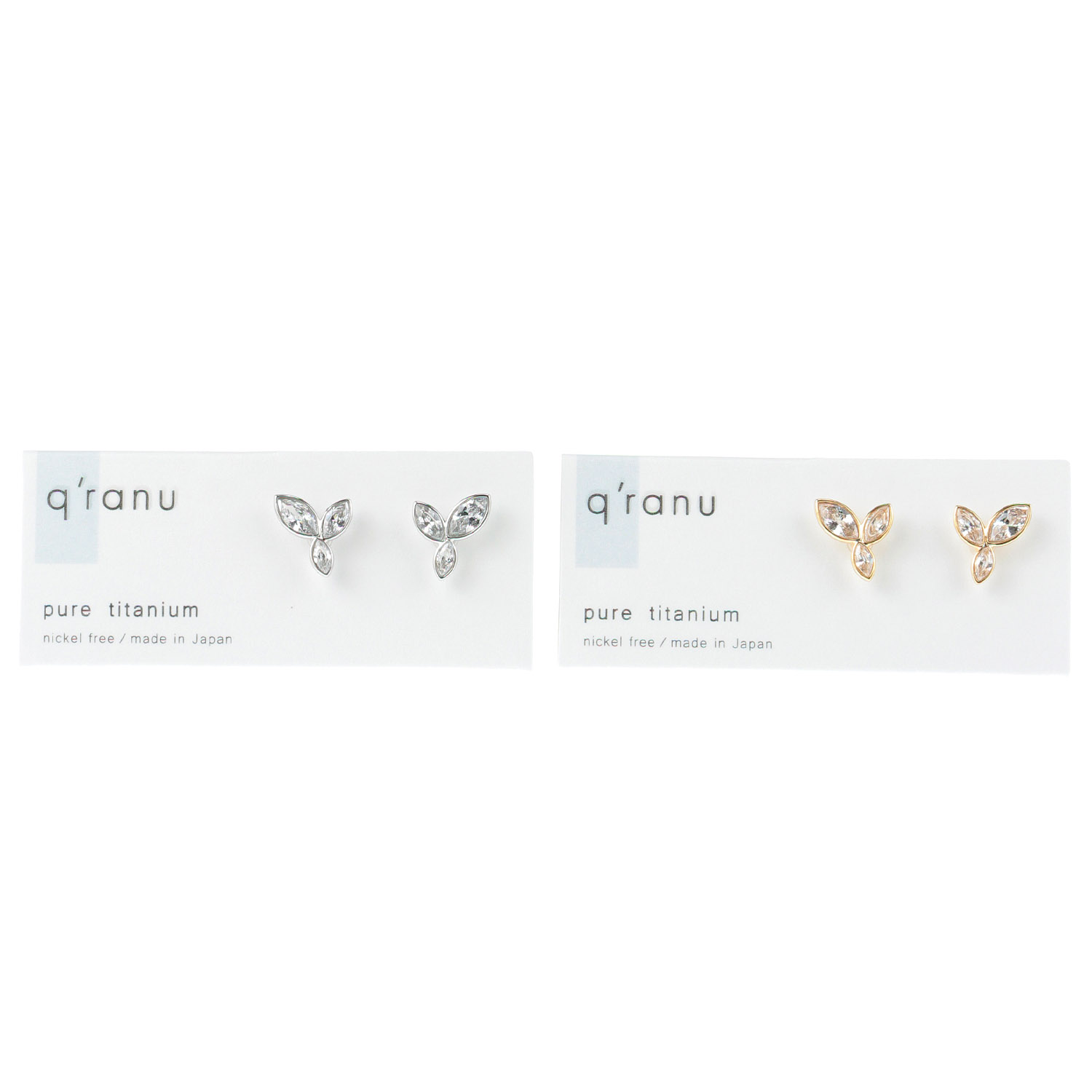 q´ranuピュアチタンピアス