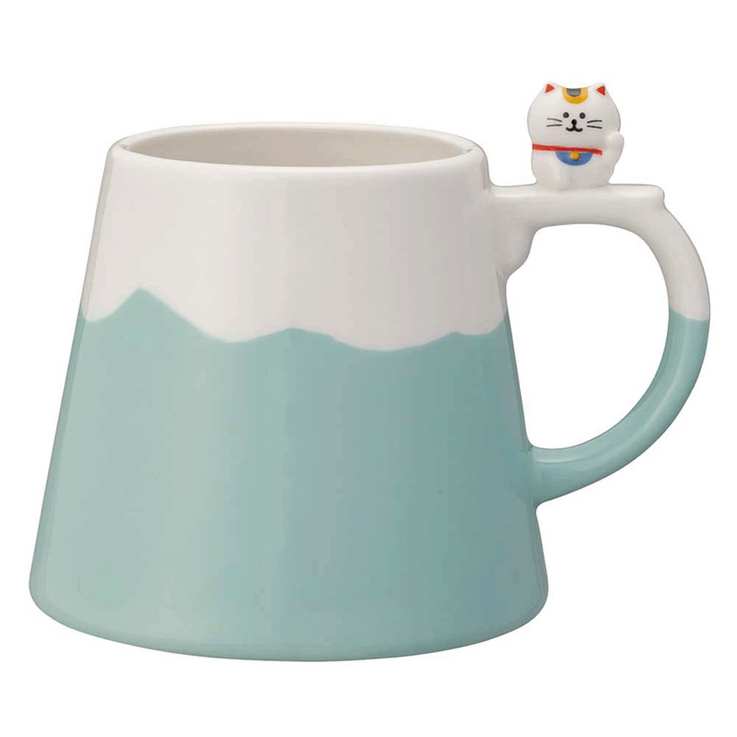 富士山マグ 招き猫