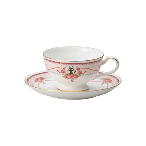 魔女の宅急便 ティーコーヒー碗皿 ピンク