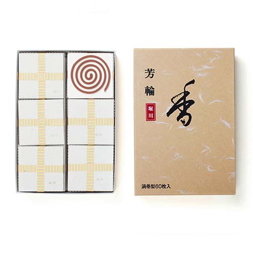 【お取り寄せ品】芳輪堀川渦巻型60枚