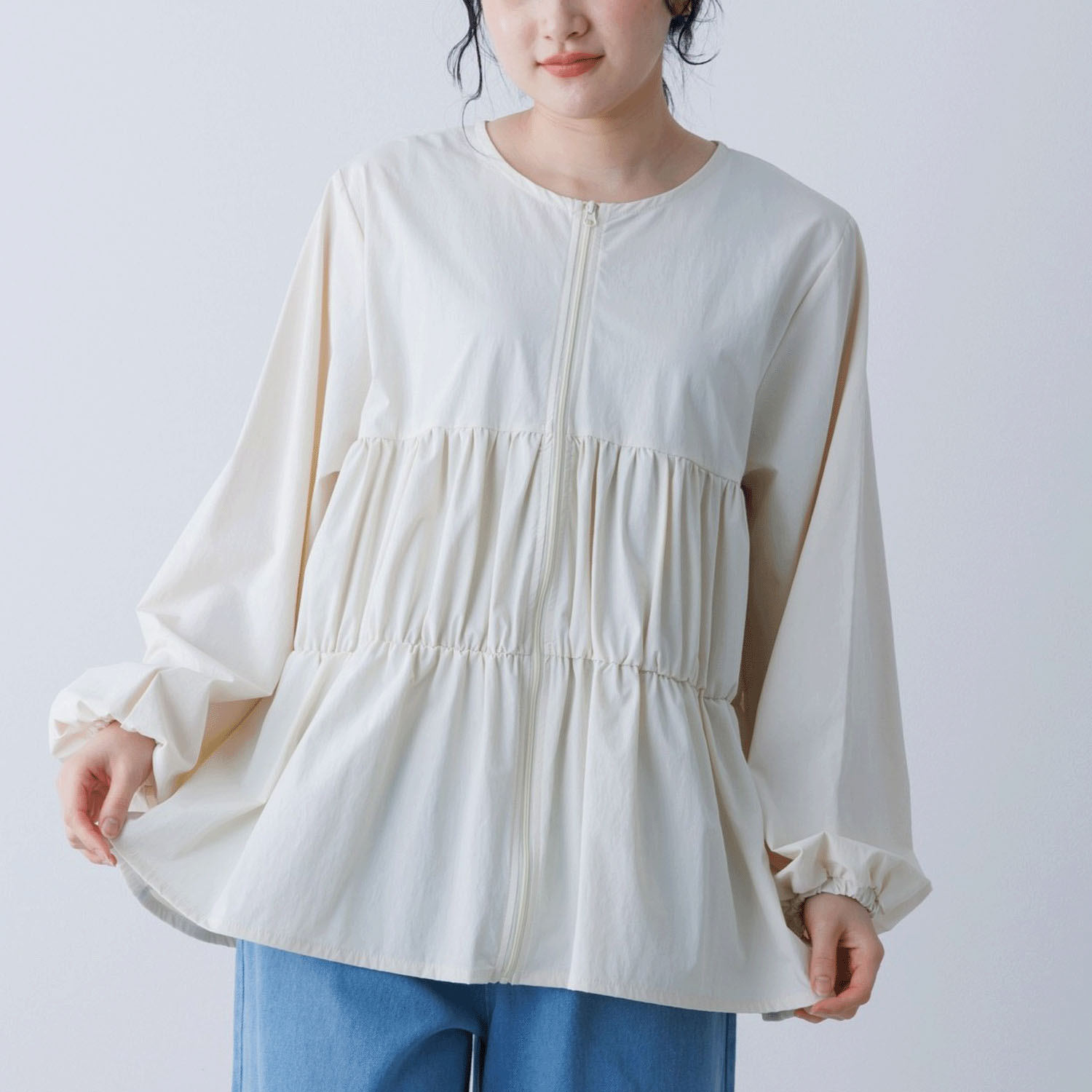 【ETONETE限定】【Insta Live】PAGE ONE ティアードデザインラッシュガード