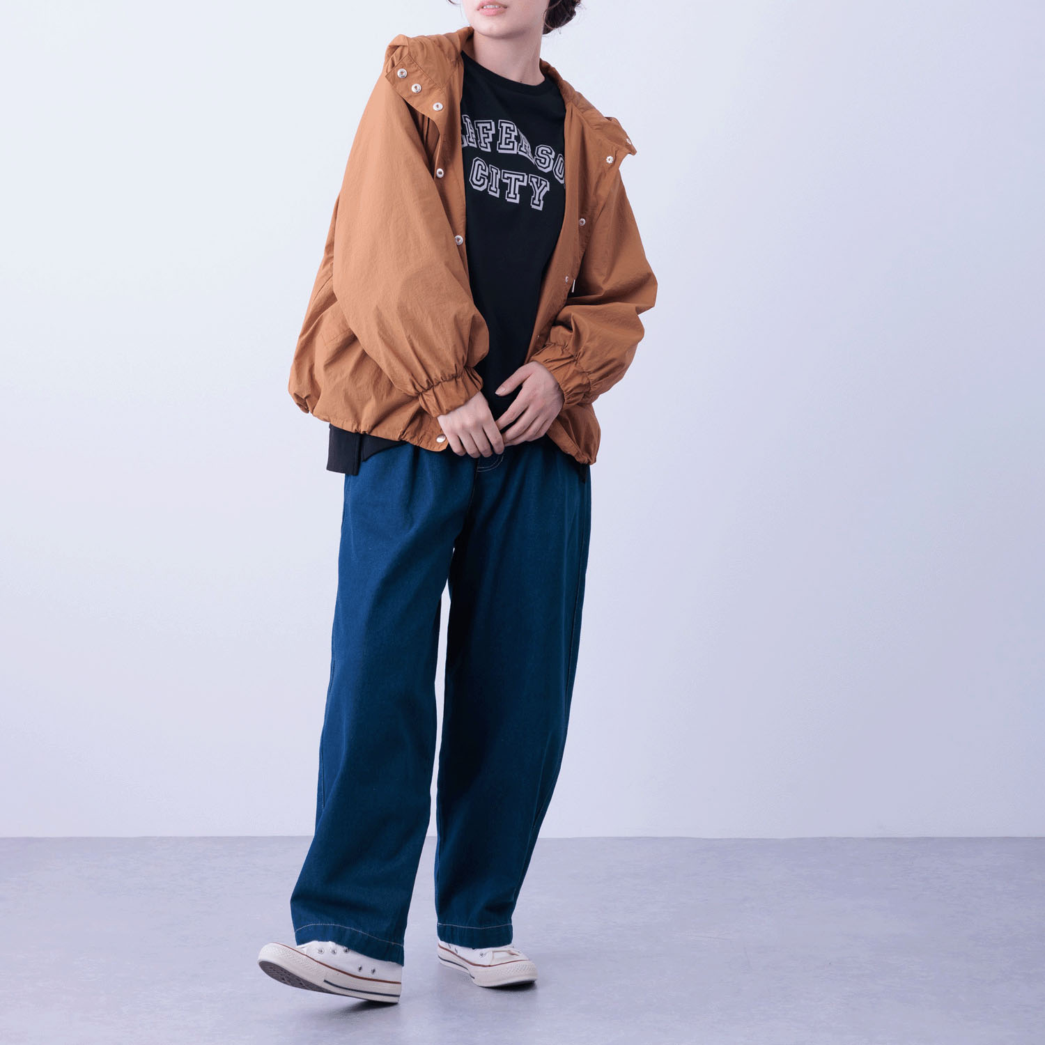 【ETONET限定】PAGE ONE 撥水加工マウンテンパーカー