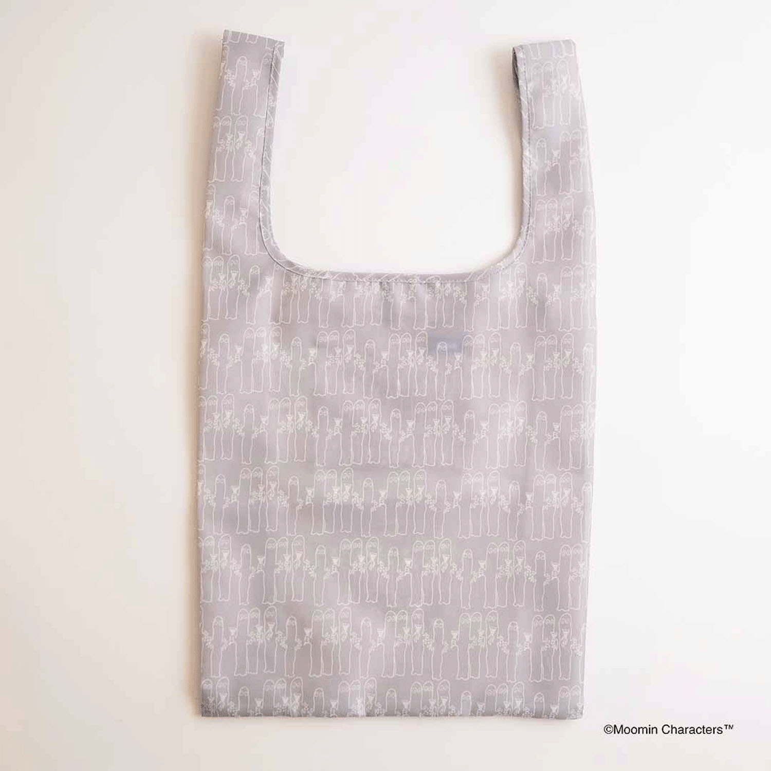 ムーミン MOOMIN HATTIFATTENENS ショッピングバッグS グレー