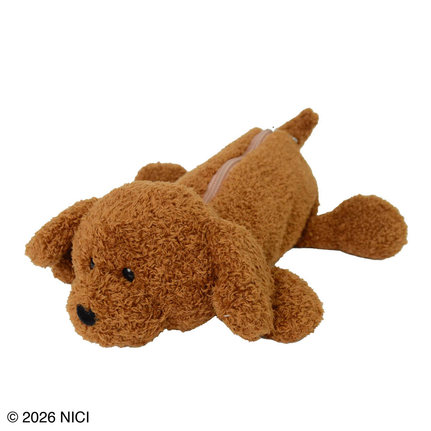 NICI（ニキ） Dogs 2026 プードル レッドブラウン フィギュアポーチ