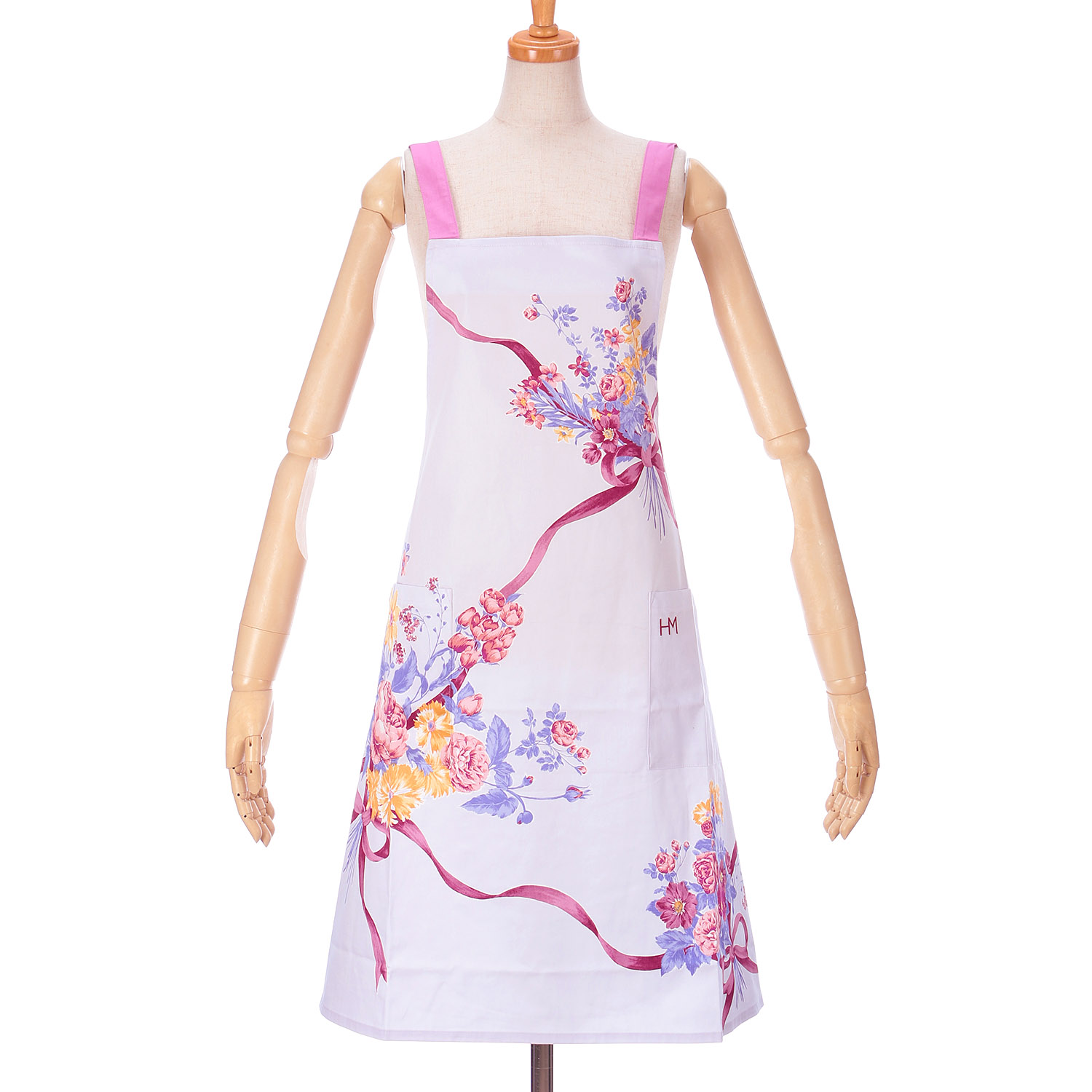 HANAE MORI ボヌールパネルエプロン
