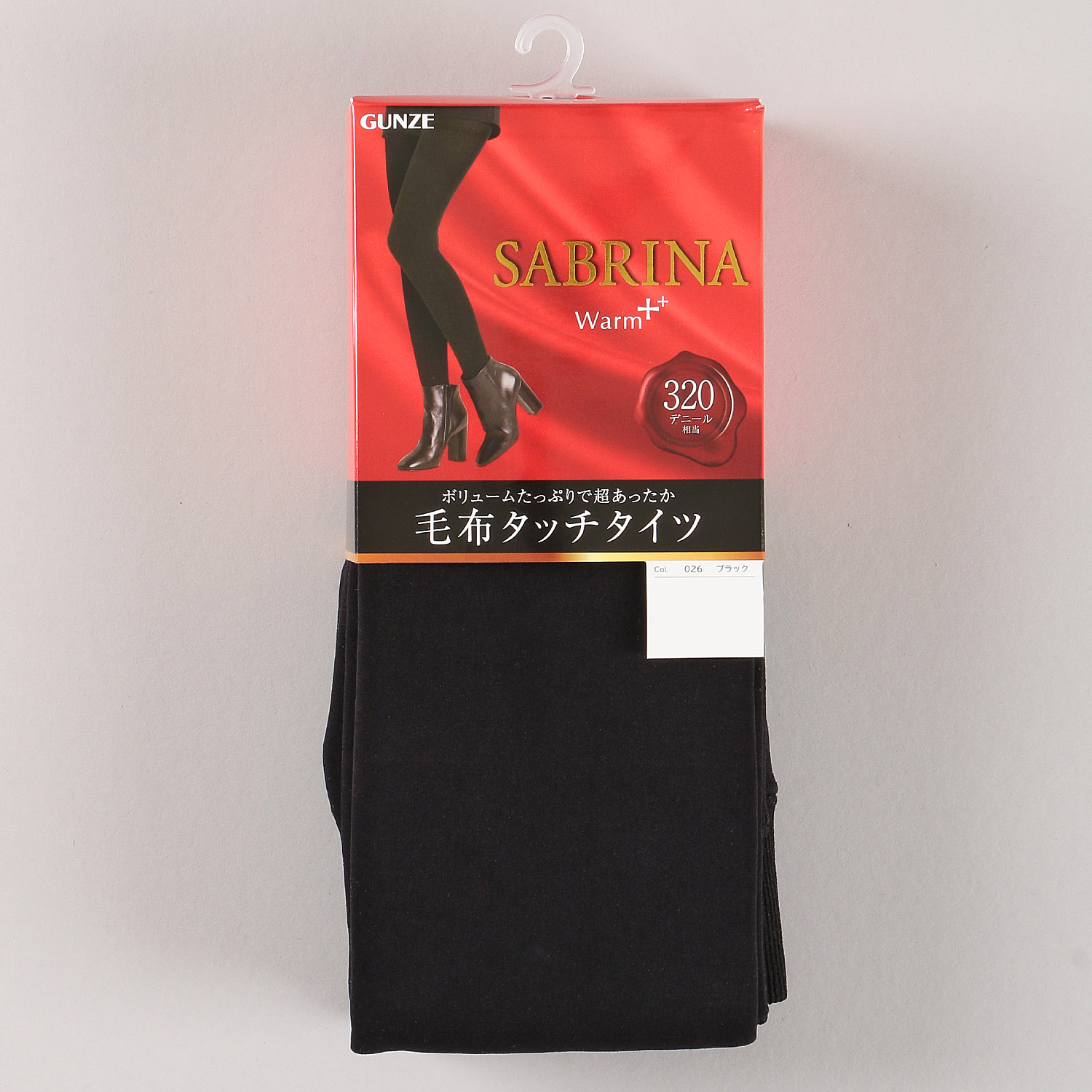SABRINA 320デニール相当 毛布タッチ タイツ【在庫限り】