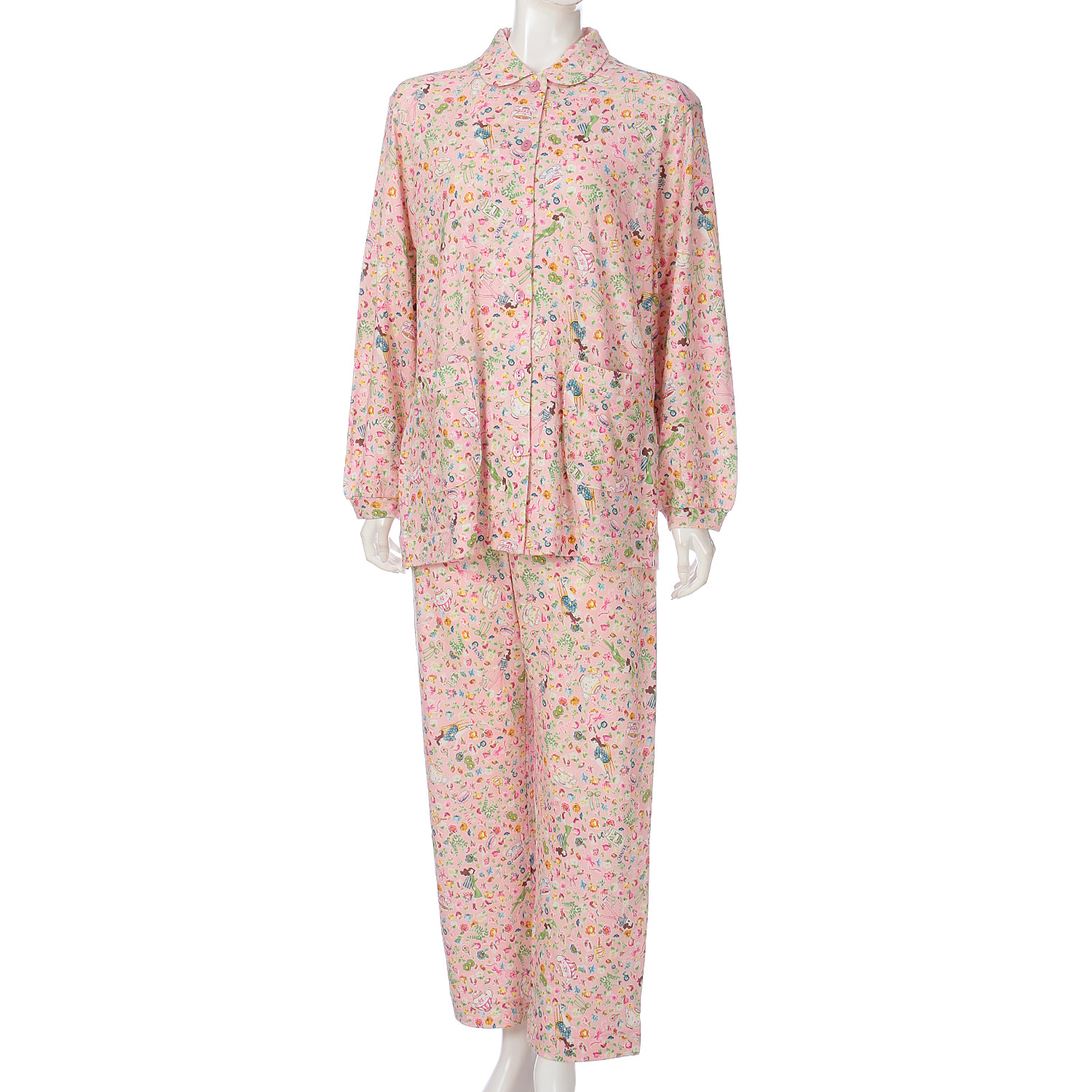 TUNIC 60接結小花パジャマ