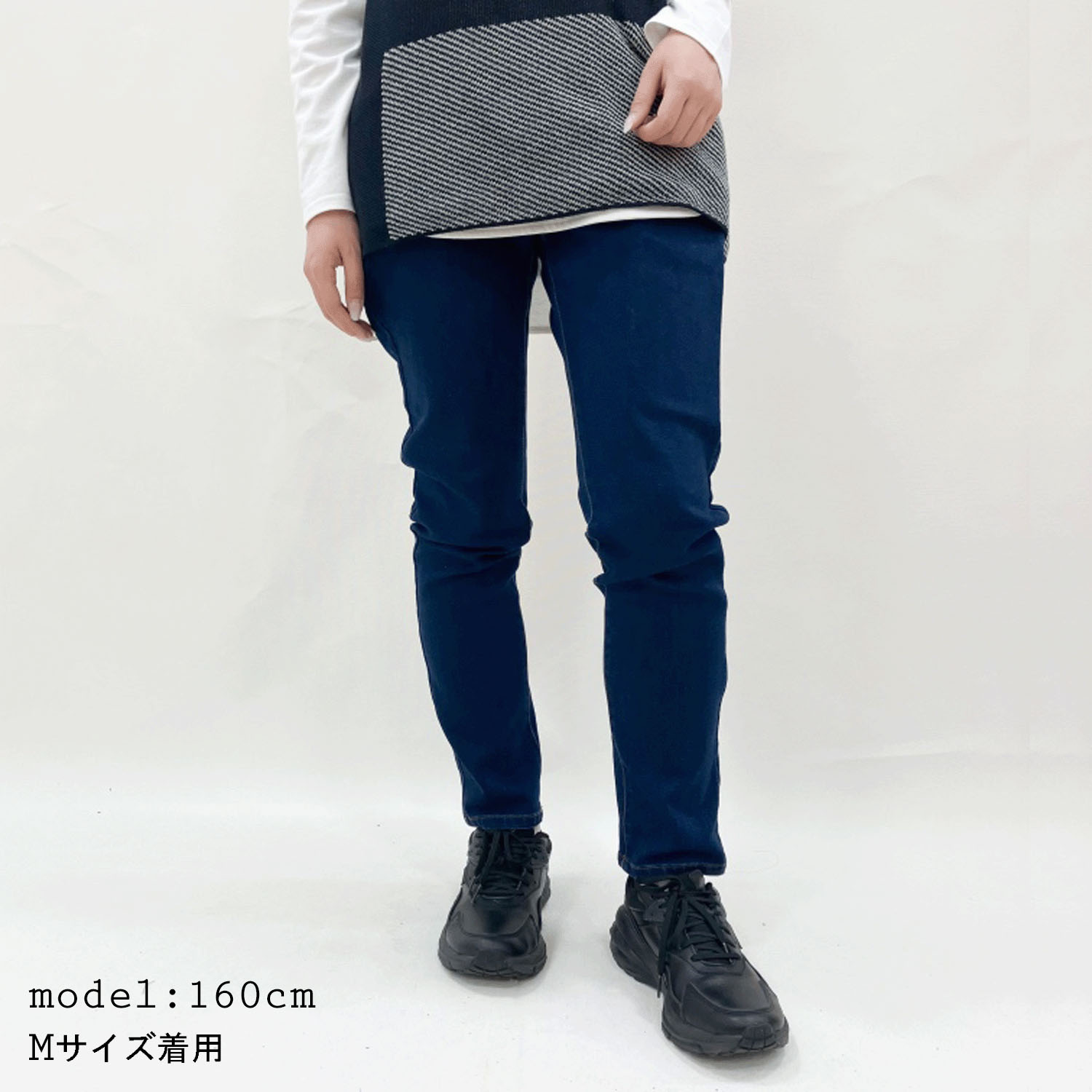 【ETONET限定 お取り寄せ】New York Stars BOBSON ニットデニムスキニーパンツ
