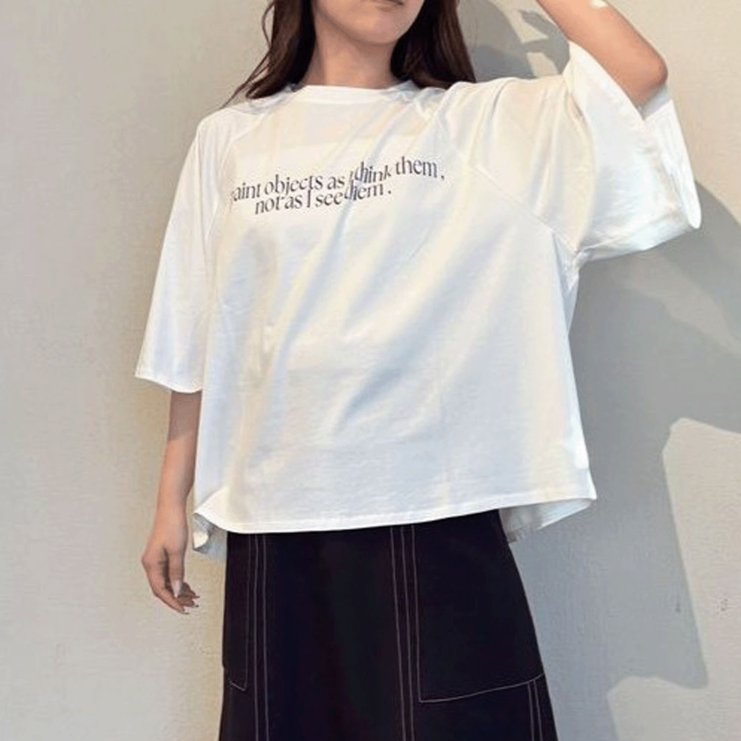 ザンパ フレアースリーブロゴTシャツ