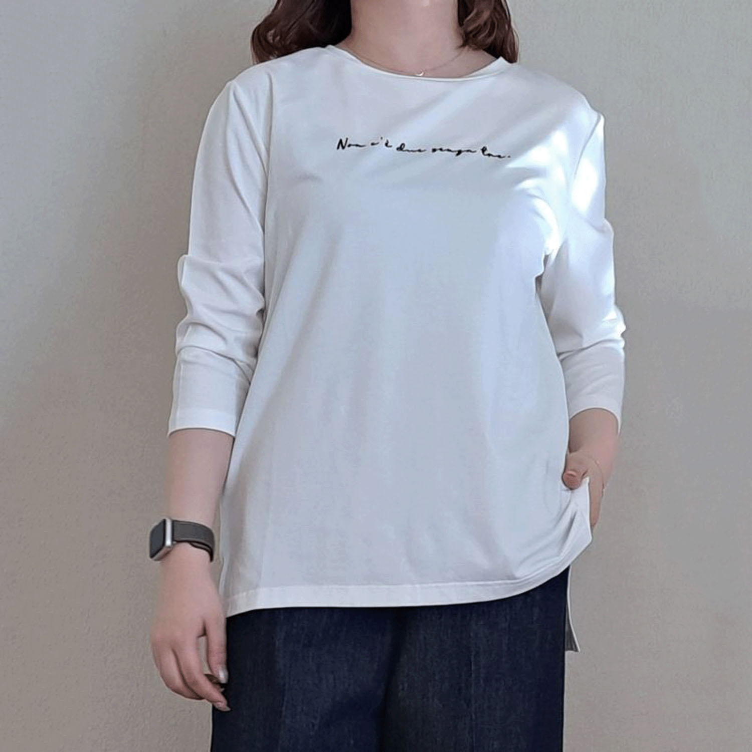 ザンパ フロッキーロゴ7分袖Tシャツ