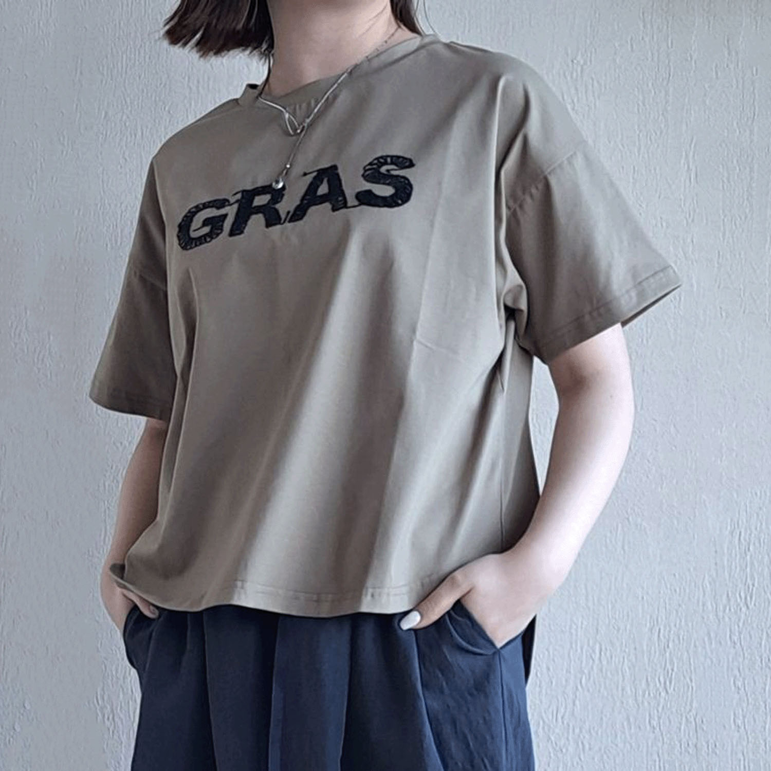 ザンパ コード刺繍Tシャツ