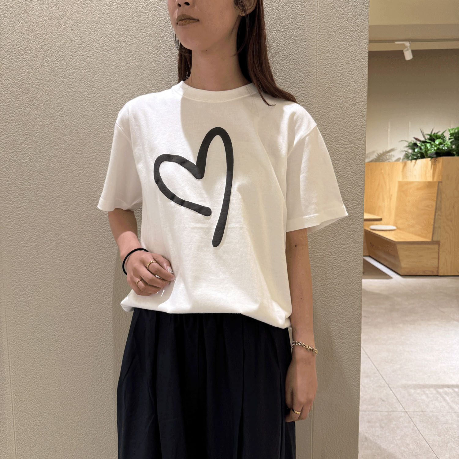 【Insta Live】Palm Riche  ハートTシャツ