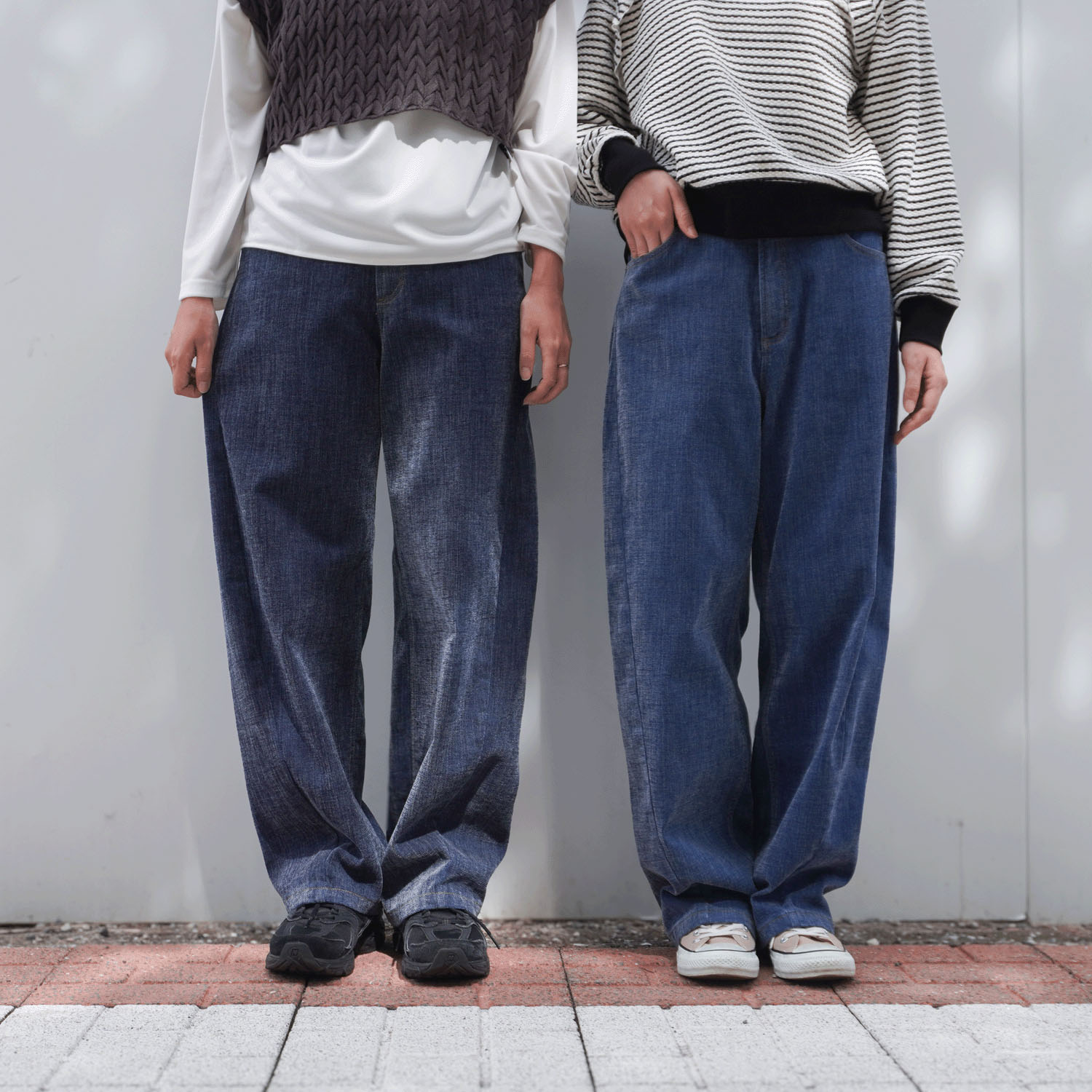 JEUNE ET JOYEUX  ホイップカーブデニムパンツ