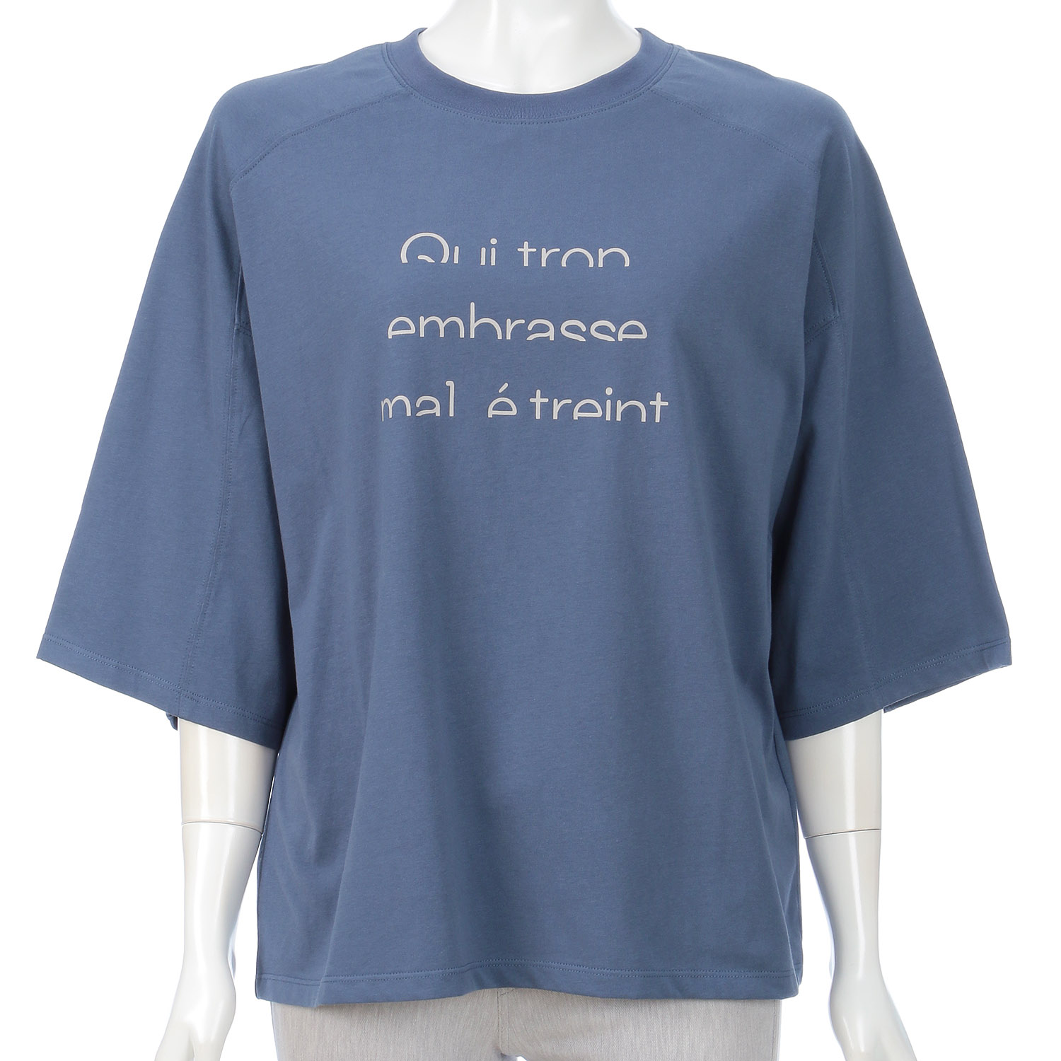 シルケットロゴTシャツ