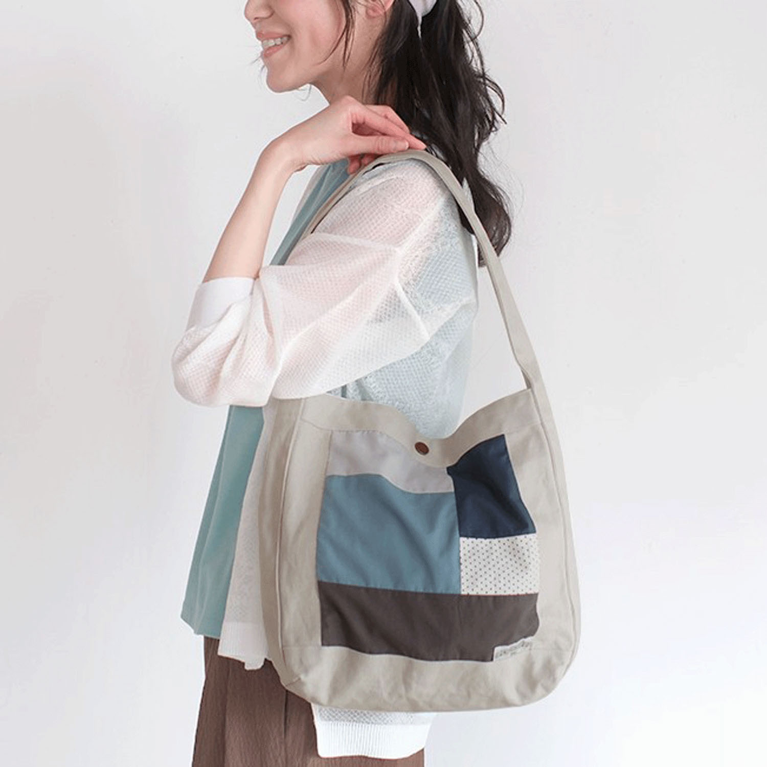【5月中旬頃入荷予定】Keitto パッチワークトートバッグ