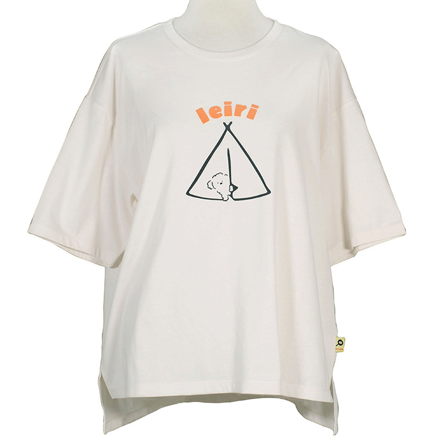 Keitto アウトドアチャロプリントTシャツ