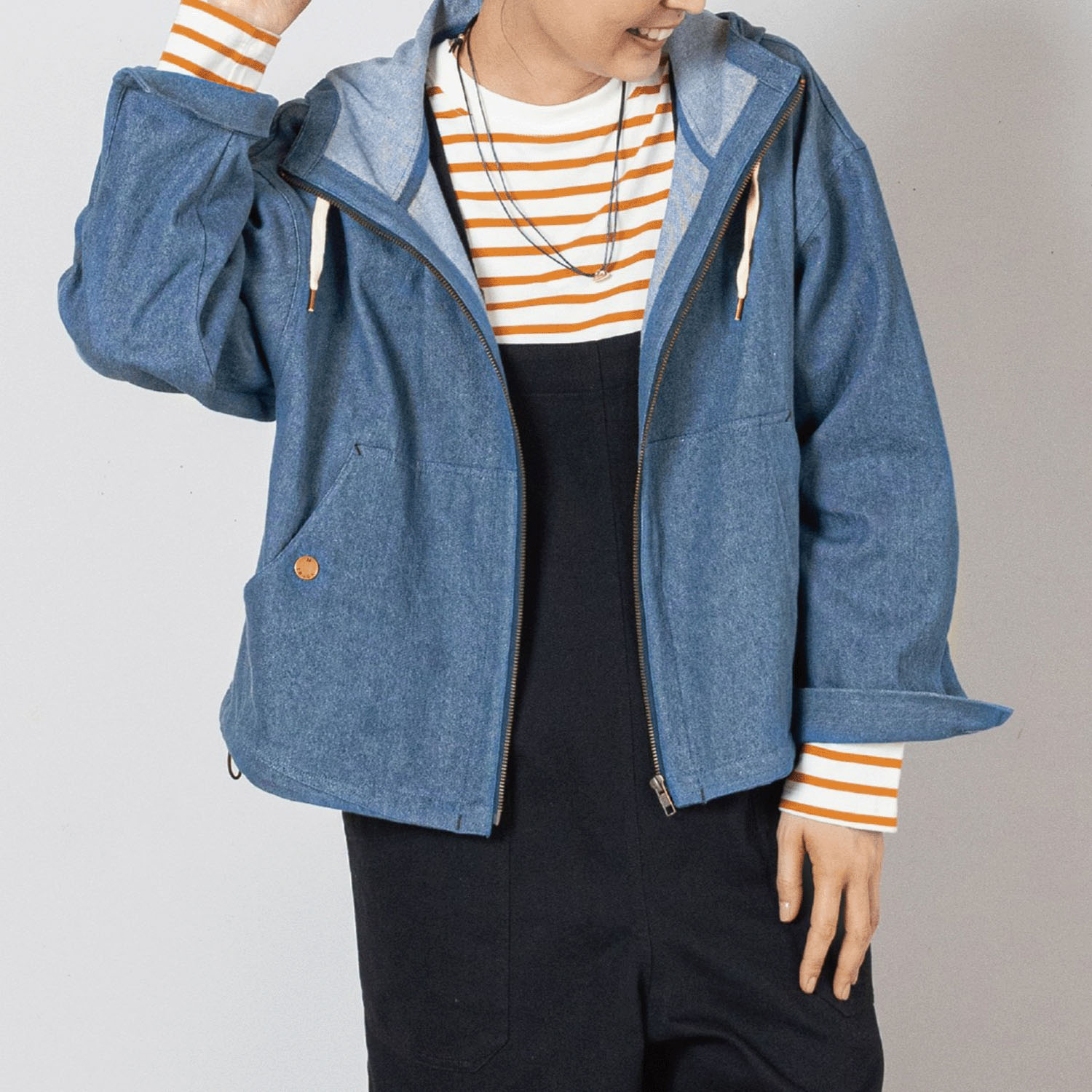 【9月中旬頃入荷予定】Northern Truck フード付きジップジャケット