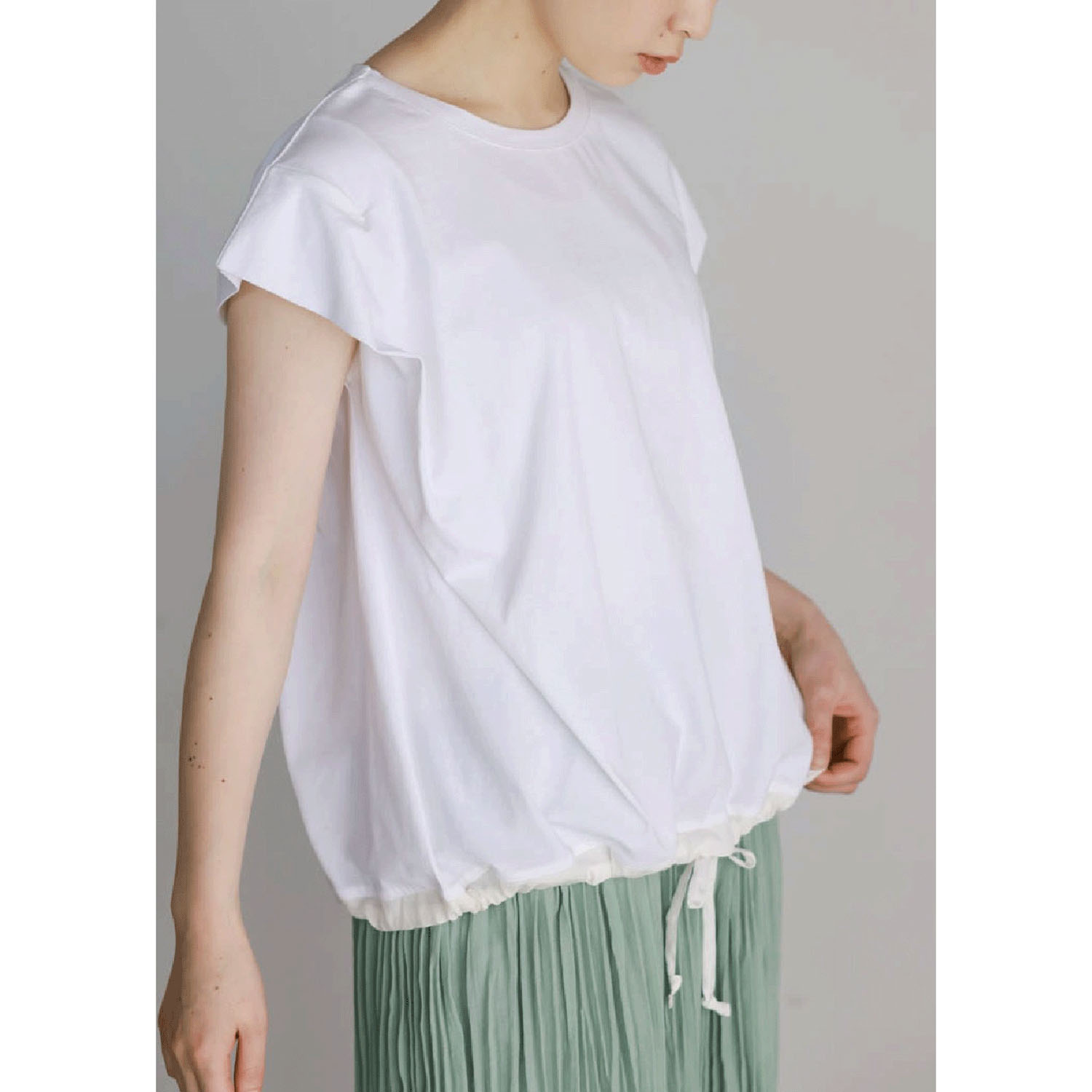 LILASIC タックスリーブドロストTシャツ