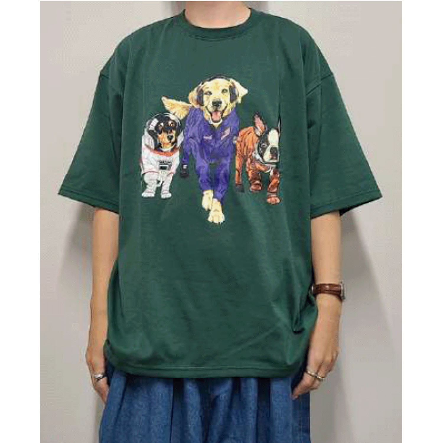 CORISCO Animal Village  イヌTシャツ 宇宙