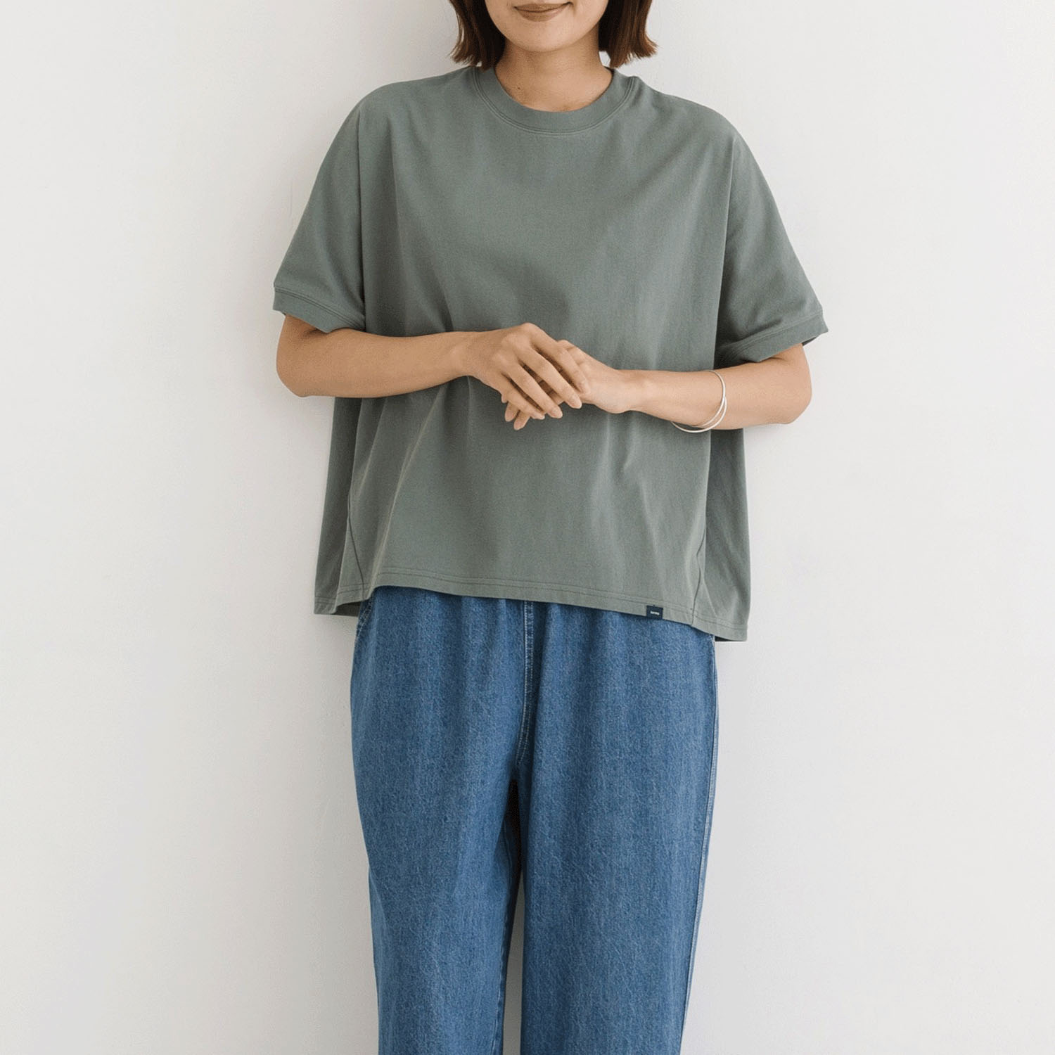 【お取り寄せ】kermu 接触冷感天竺ワイドTシャツ