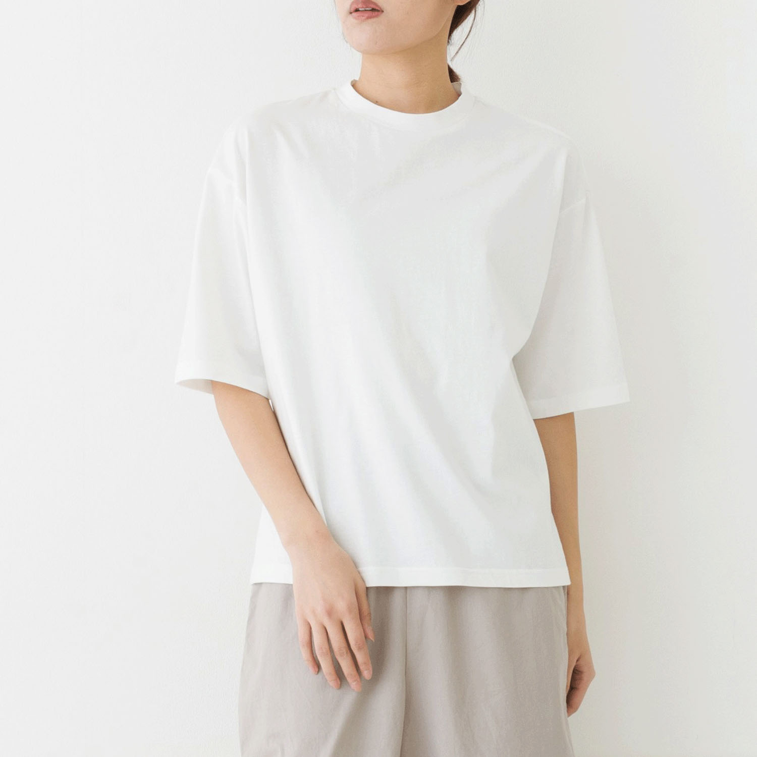 【お取り寄せ】kermu オーガニックコットン天竺ワイドTシャツ