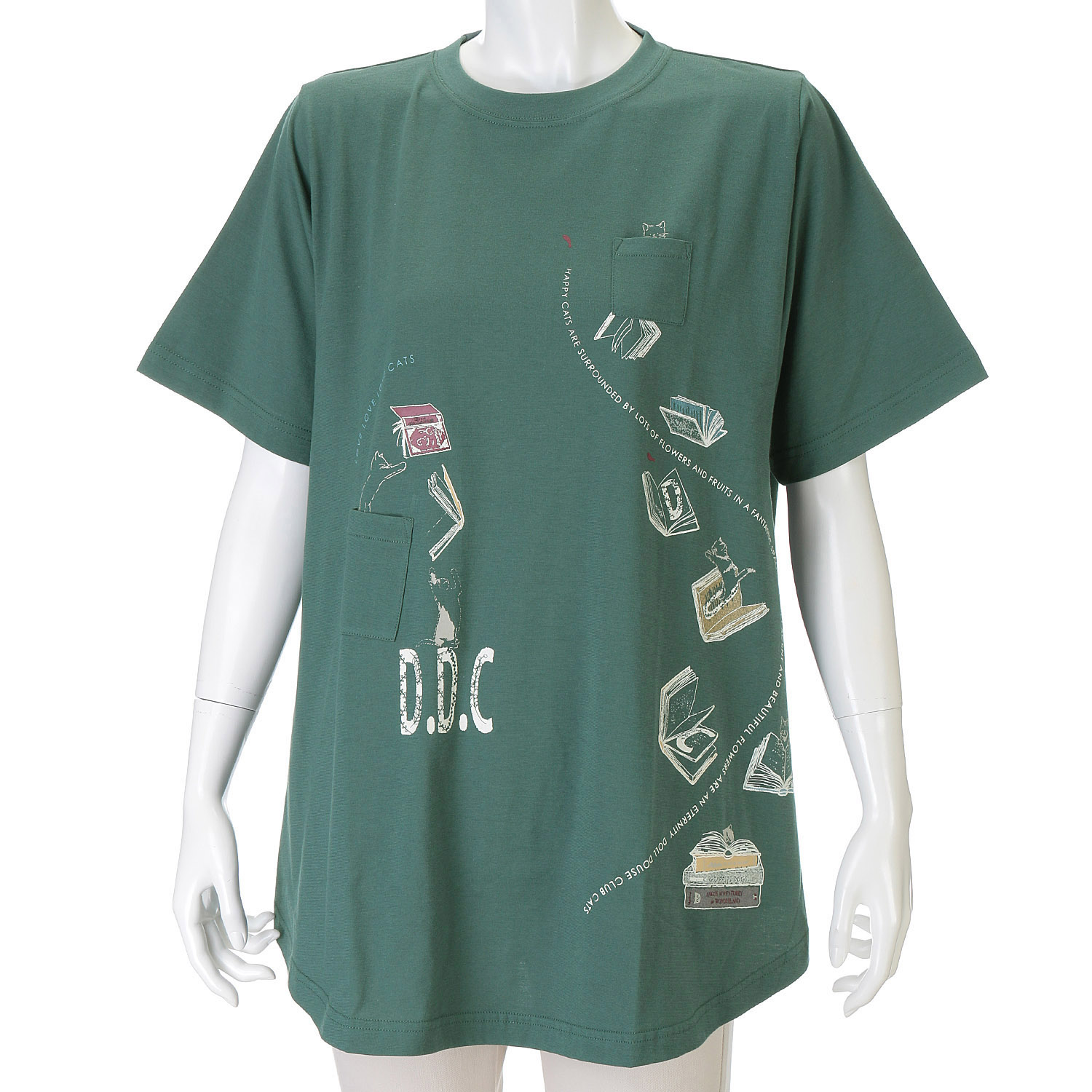 DDCLUB AラインT ネコBOOK