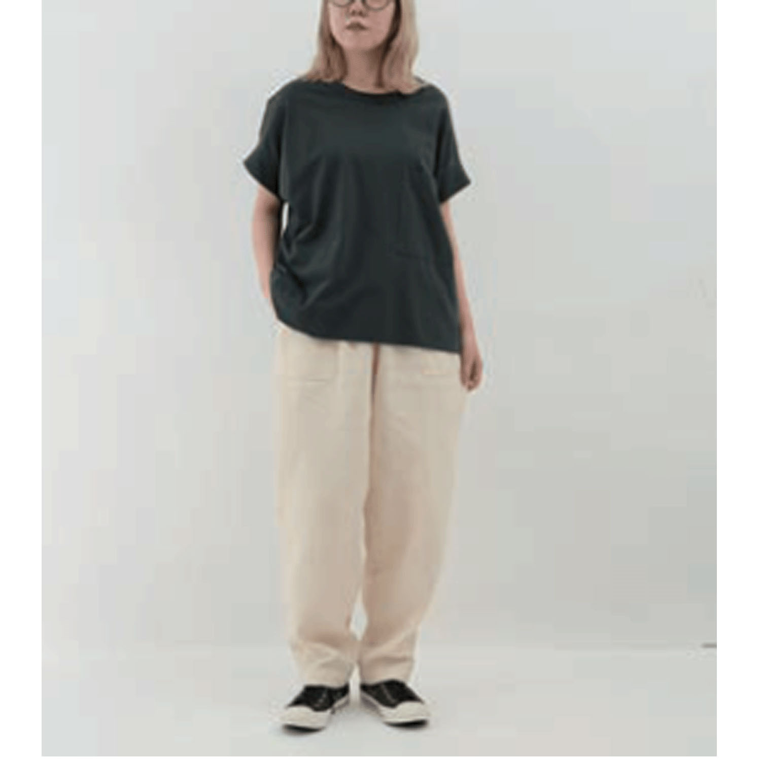 SO フロントポケットワイドTシャツ