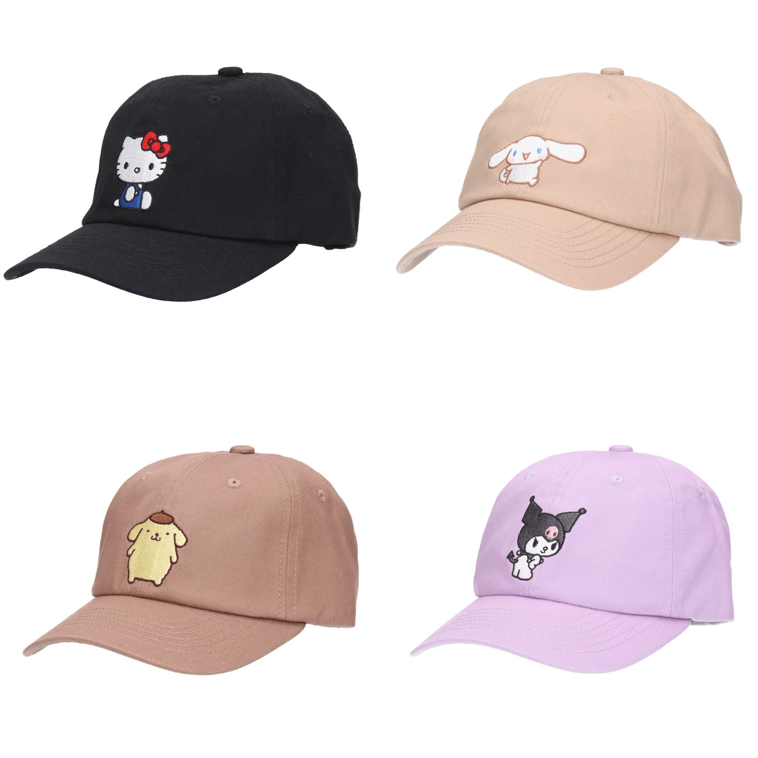 サンリオ 6Pツイルキャップ